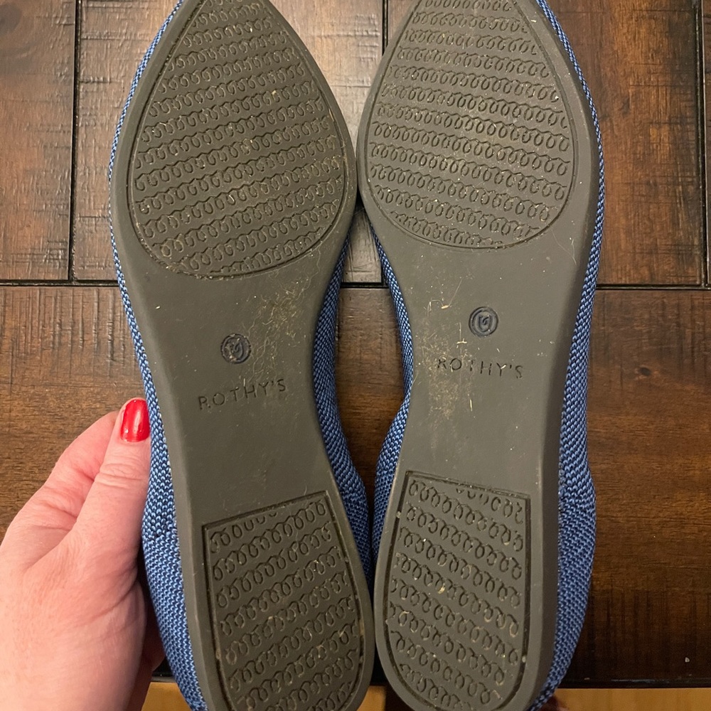 ROTHY’S Lapis Python Point, size 9.5 - Picture 7 of 8